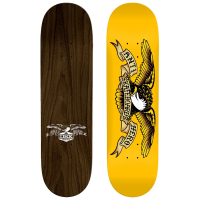 Anti Hero Eagle Yellow DBX Skateboard Deck 2026 size 8.25