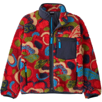 Kid's Patagonia Retro-X Jacket 2026 in Red size Small | Polyester/Plastic