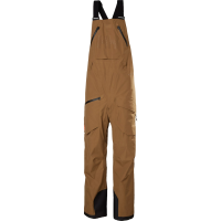 Women's Helly Hansen Ridge Infinity Shell Bib Pants 2026 Brown size Medium | Polyester