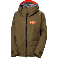 Women's Helly Hansen Ridge Infinity Shell Jacket 2026 in Brown size Large | Polyester