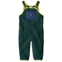 Kid's Patagonia Synchilla Overalls Toddlers' 2025 Pant in Green size 4T | Nylon/Polyester/Plastic