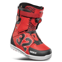 thirtytwo Lashed X-LargeT x Zeb Powell Double Boa Snowboard Boots 2026 in Red size 10 | Rubber