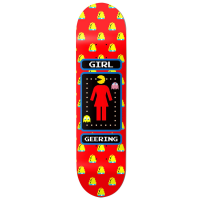 Girl Geering Pac-Man Skateboard Deck 2026 size 8.5