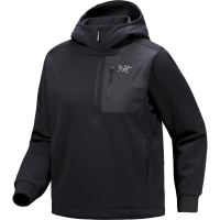 Women's Arc'teryx Aestas Pullover Hoodie 2026 in Black size X-Small | Polyester