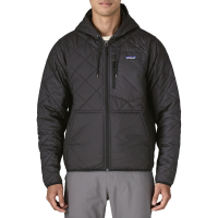 Patagonia Diamond Quilted Bomber Hoodie Men's 2025 in Black size Medium | Polyester