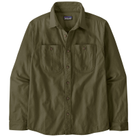Patagonia Point Reyes Canvas Shirt Men's 2025 in Green size Large | Cotton