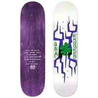 Krooked Una Lightning Clover Skateboard Deck 2026 size 8.28