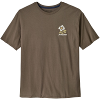 Patagonia Balance Organic T-Shirt Men's 2025 in Brown size Medium | Cotton