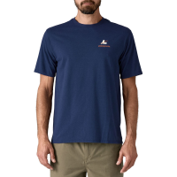 Patagonia Take a Stand Responsibili T-Shirt Men's 2025 in Blue size Medium | Cotton/Polyester