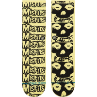 Stance Collection Crew Socks 2025 in Yellow size Large | Nylon/Cotton/Elastane