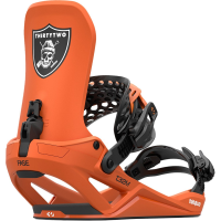 thirtytwo T32M FASE Snowboard Bindings 2026 in Orange size Medium