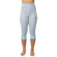 Women's Kari Traa Rose Capri High Waisted Pants 2026 in Blue size Small | Wool/Micron