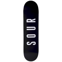 Sour Solution Sour Army Black Skateboard Deck 2026 size 8.5