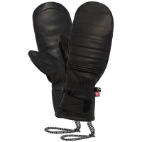 Women's Oyuki Chika GORE-TEX Mittens 2026 in Black size 6.5 | Wool/Leather