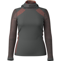 Women's Smartwool Intraknit Thermal Base Layer Hoodie 2026 in Brown size X-Large | Wool/Elastane/Polyester