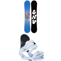 Kid's GNU Recess Grom Snowboard PackageKids' 2026 size 125