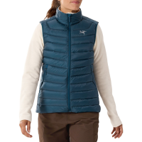 Women's Arc'teryx Cerium Vest 2026 in Blue size X-Small | Nylon