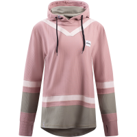 Women's Eivy Boyfriend Fit Hoodie Rib Top 2025 in Pink size X-Small