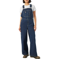Women's Dickies Mechanic Loose Fit Bib Overalls 2025 Dark Indigo size Large | Cotton/Denim
