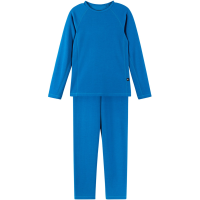 Kid's Reima Lani Thermal Base Layer Set 2026 in Blue size 5 | Cotton/Polyester