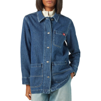 Women's Dickies Chore Coat 2025 Mid Wash size Medium | Cotton/Polyester/Denim