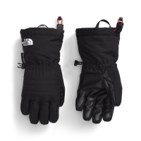 Kid's The North Face Montana Ski Gloves 2026 in Black size Medium | Leather/Polyester