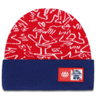 686 PBR Beanie Hat 2026 in Red | Acrylic