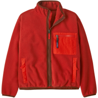 Kid's Patagonia Synchilla Jacket 2026 in Red size Large | Nylon/Polyester/Plastic