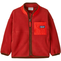 Kid's Patagonia Synchilla Jacket Toddlers' 2026 in Red size 4T | Nylon/Polyester/Plastic