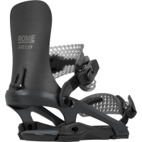 Women's Rome Brass FW Snowboard Bindings 2026 in Black size Small | Nylon/Aluminum