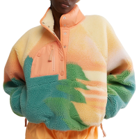 Women's Free People Rocky Ridge Pullover 2025 in Orange size Small | Nylon/Polyester