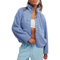 Women's Free People Hit The Slopes Jacket 2025 in Blue size X-Small | Polyester