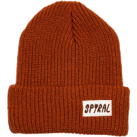 Spiral Wax Co. Bork Beanie Hat 2026 in Orange | Acrylic