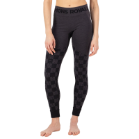 Women's Mons Royale Ascender SeaMedium/Largeess Leggings 2026 in Black size X-Small | Wool/Elastane