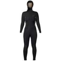 Women's XCEL 5/4 Axis Hooded Wetsuit 2026 in Black size 10 | Spandex/Neoprene