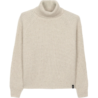 Women's Finisterre Mora Roll Neck Sweater 2025 in White size 8 | Wool