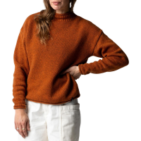 Women's Finisterre Taran Jumper Knit 2025 in Orange size 10 | Wool