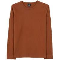 Women's Finisterre Eldon Long-Sleeve Plain Top 2025 Orange size 8 | Cotton
