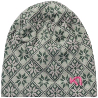 Women's Kari Traa Rose Beanie Hat 2026 in Green | Wool