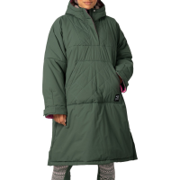 Women's Kari Traa Malene Cape 2026 Jacket in Green size Medium | Polyester