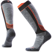 Women's Smartwool Intraknit Ski Targeted Cushion OTC Socks 2026 in Gray size Small | Nylon/Wool/Elastane
