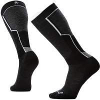 Smartwool Intraknit Snowboard Targeted Cushion OTC Socks 2026 in Black size Large | Nylon/Wool/Elastane