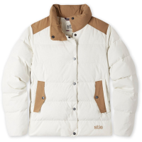 Women's Stio Turnbolt Down Jacket 2025 in White size Large | Polyester
