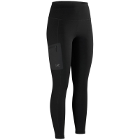 Women's Arc'teryx Kyanite Baselayer Bottoms 2026 Pant in Black size X-Large | Nylon/Polyester