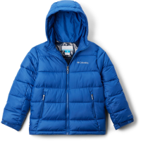 Kid's Columbia Pike Lake II Hooded Jacket 2026 in Blue size Medium | Polyester