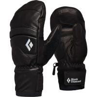 Women's Black Diamond Spark Mittens 2026 size Small | Leather/Neoprene