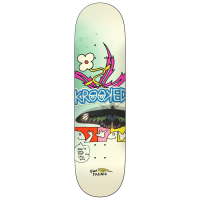 Krooked Una Butterfly Call Skateboard Deck 2026 size 8.5