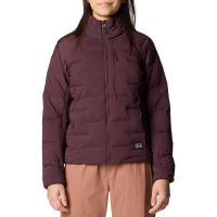 Women's Mountain Hardwear Stretchdown(TM) High-Hip Jacket 2026 in Purple size Small | Nylon/Elastane