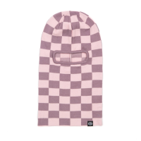 Corduroy Checkmate Ski Mask Beanie Hat 2026 in Pink | Acrylic