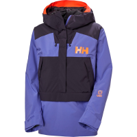 Women's Helly Hansen Powchaser Anorak Jacket 2026 in Purple size X-Small | Polyester